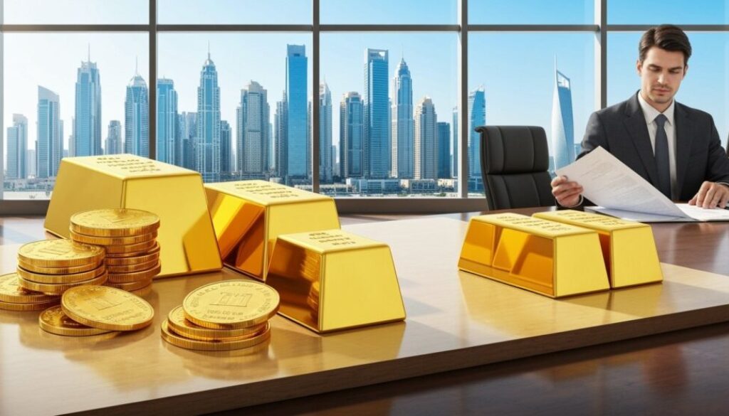 Investieren in konkretes Gold und was Dubai deutschen Investoren voraus hat